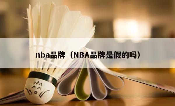 nba品牌（NBA品牌是假的吗）